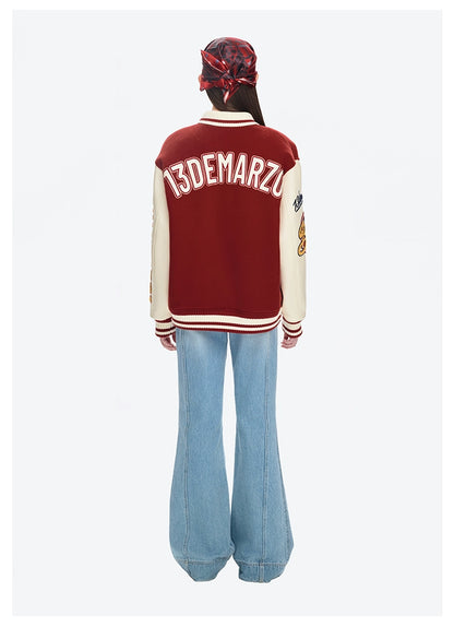 Doozoo Retro Instruments Baseball Jacket