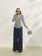 Hollow Embroidery Tie-up Casual Pants - CHINASQUAD