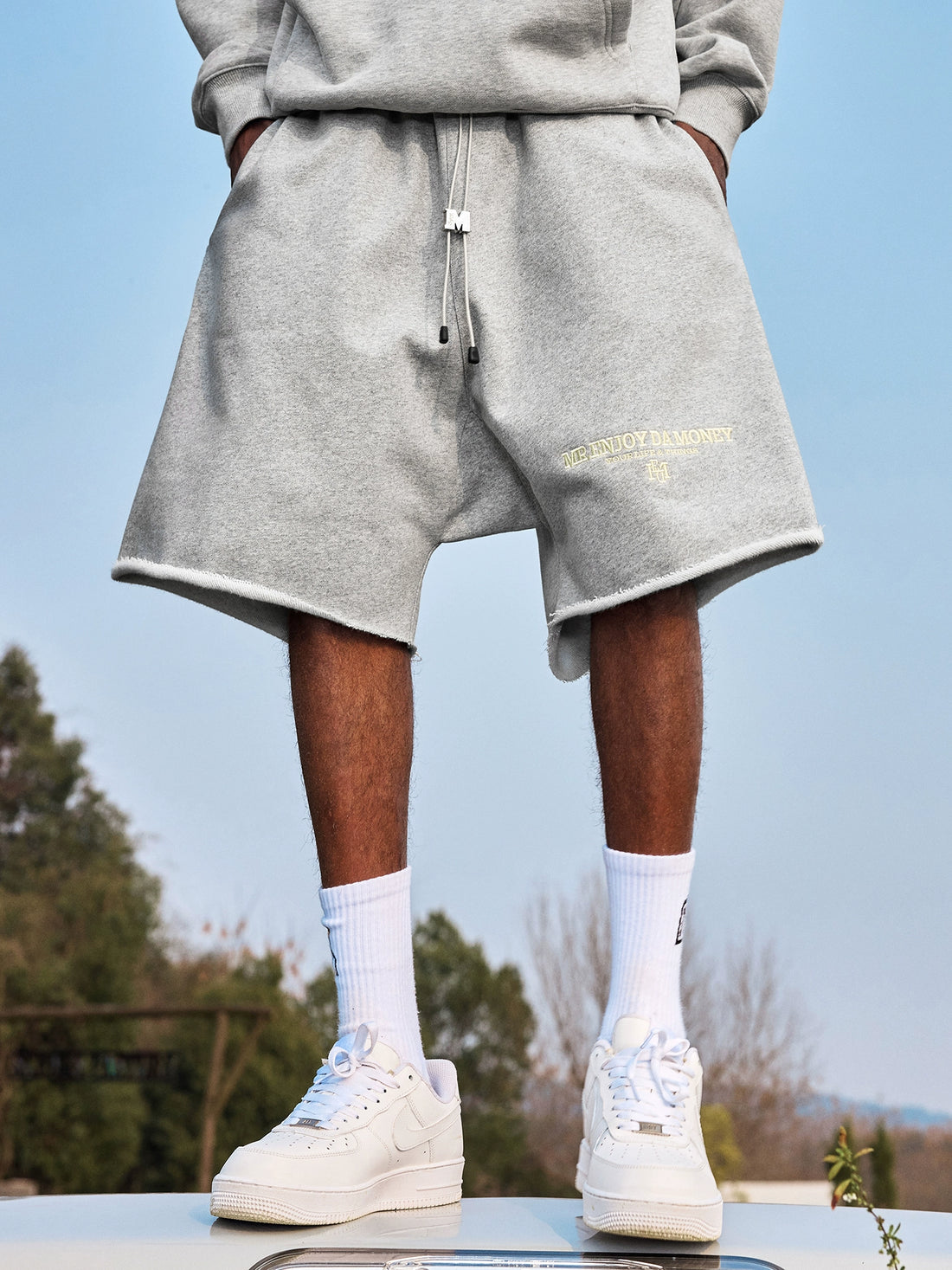 M-Buckle Knit Shorts - CHINASQUAD