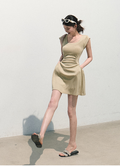 Island Summer Waistline Dress
