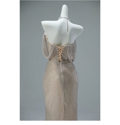 Ivory Couture Gown with Handcrafted Beading