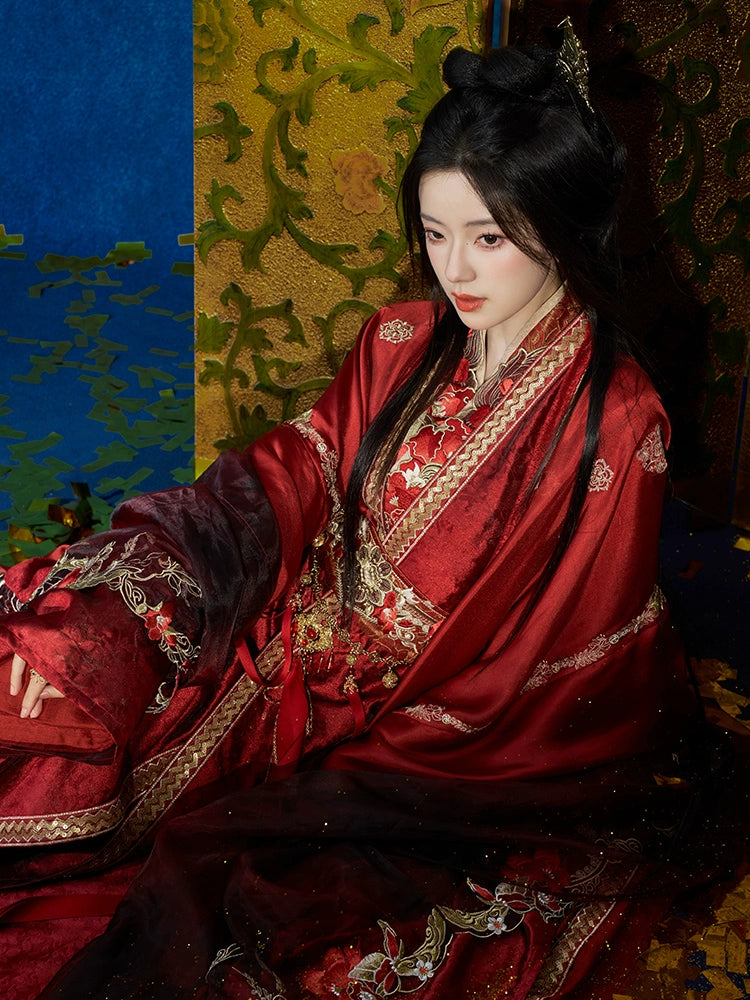 &quot;灼灼相思&quot; Wedding Hanfu Set