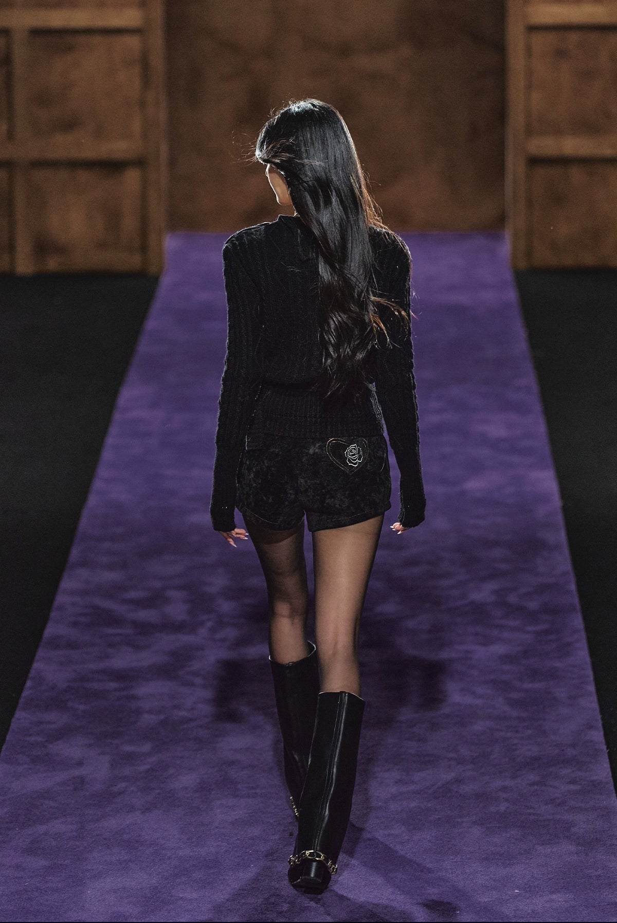 Australian Wool Cable Knit Turtleneck Sweater