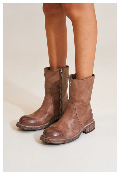 RAGE Origin Goodyear Artisan Mid/High Horsehide Boots