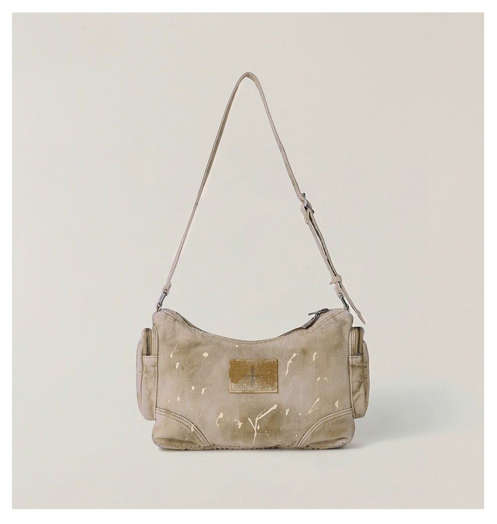 Wild Origin Washed Denim Shoulder Bag