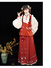 "轻花蝶影"Ming-Dynasty Hanfu Set - CHINASQUAD