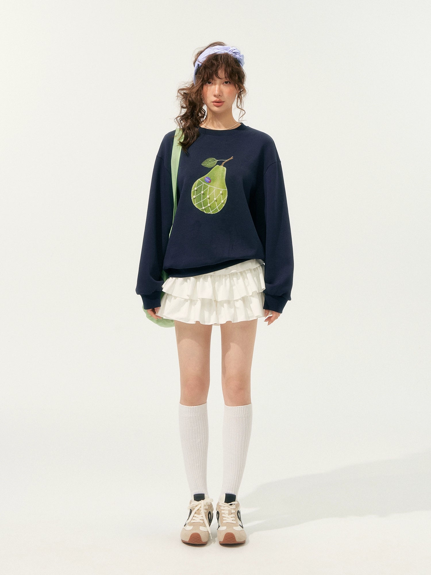 Pear Printed Sweatshirt