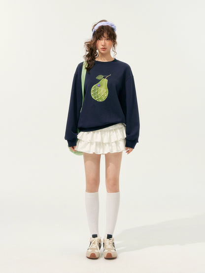 Pear Printed Sweatshirt