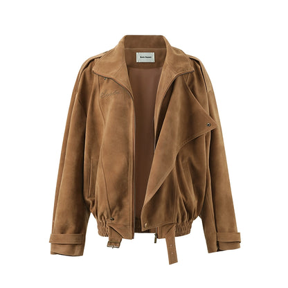 Vintage Washed Moto Jacket