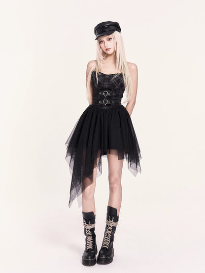 Corset Dress &amp; Cross Bolero Jacket Set