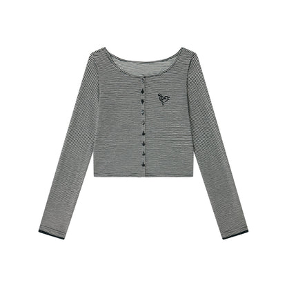 Lyocell Knit Cardigan Lace-Trim Camisole Set