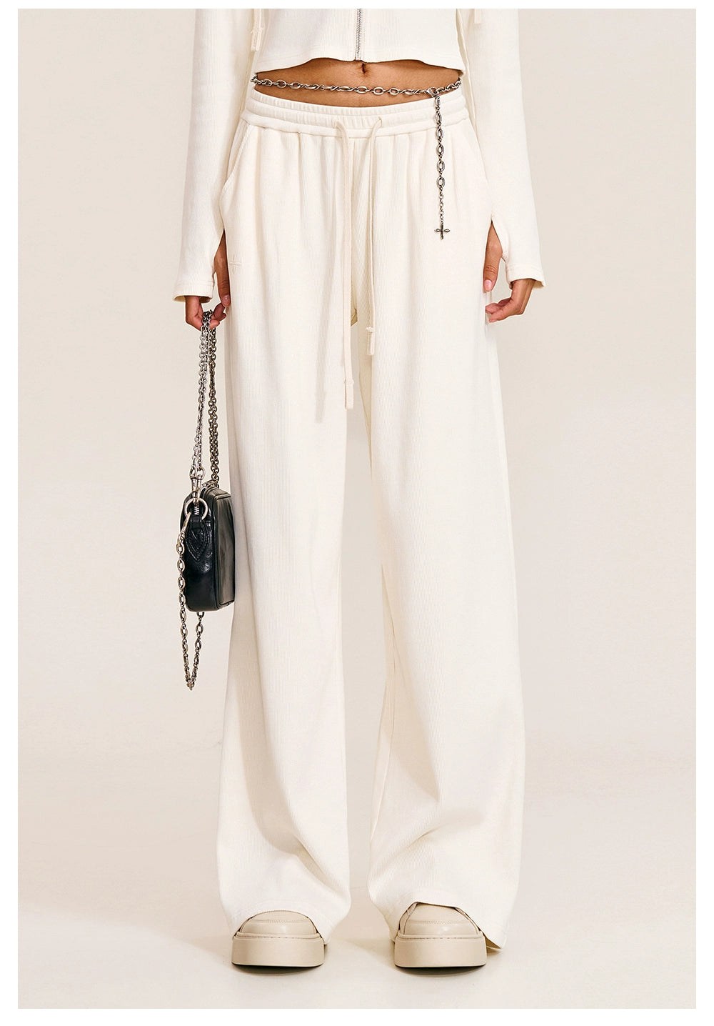 Wild Retro Straight Jogger Pants