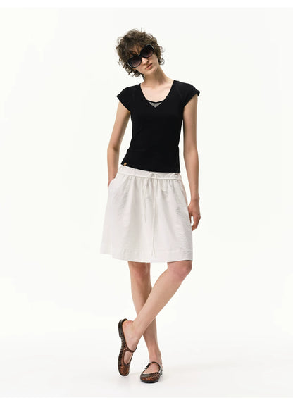 Lyocell Linen Leopard Top
