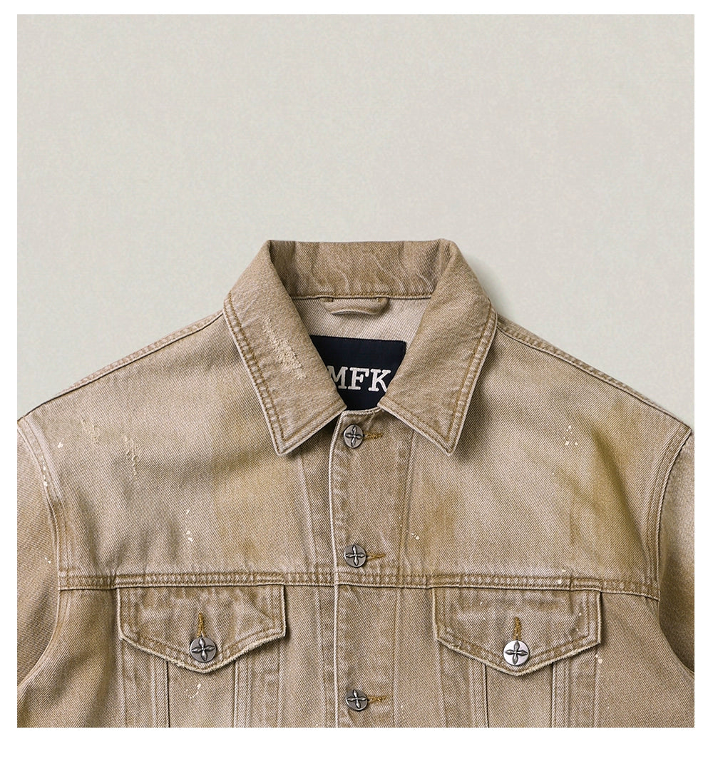 Wild Continent Handcrafted Oversized Denim Jacket