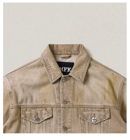 Wild Continent Handcrafted Oversized Denim Jacket