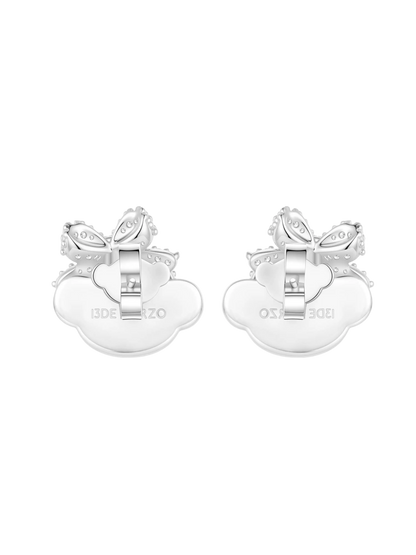 Bow Bear Silver Studs