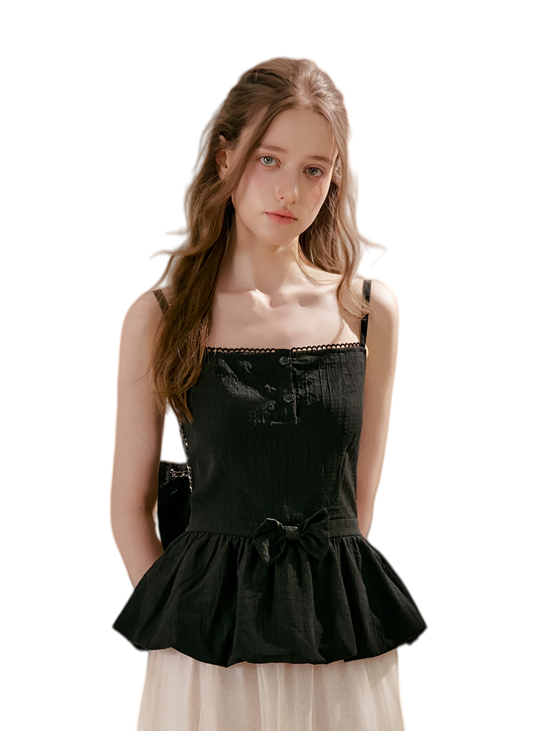 Tencel Linen Cotton Sleeveless Top