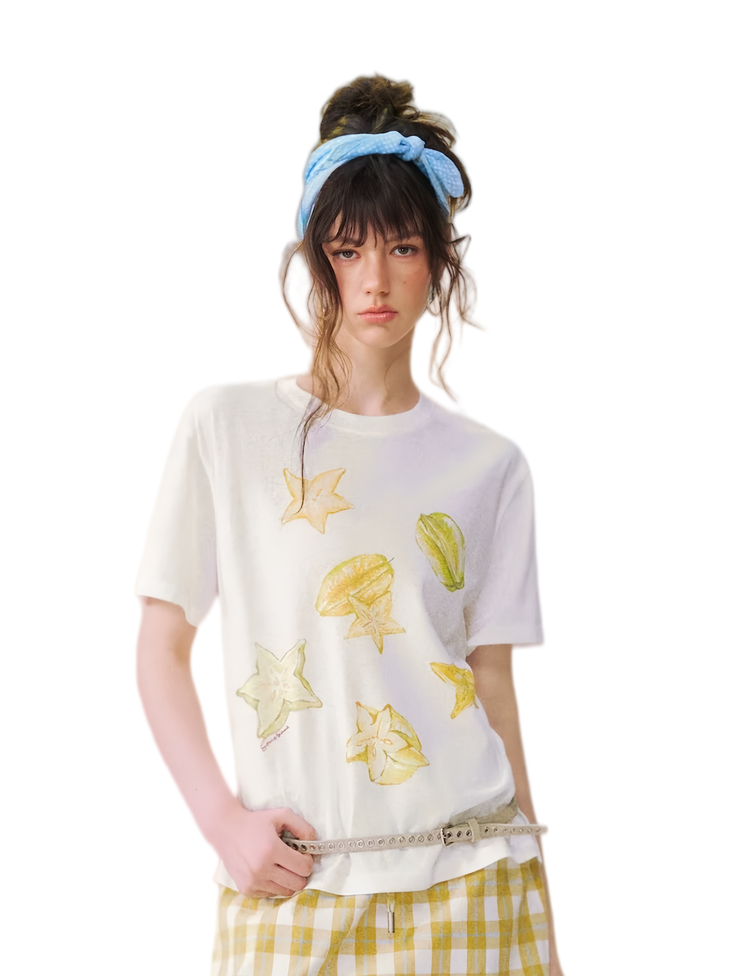 Starfruit Print T-Shirt