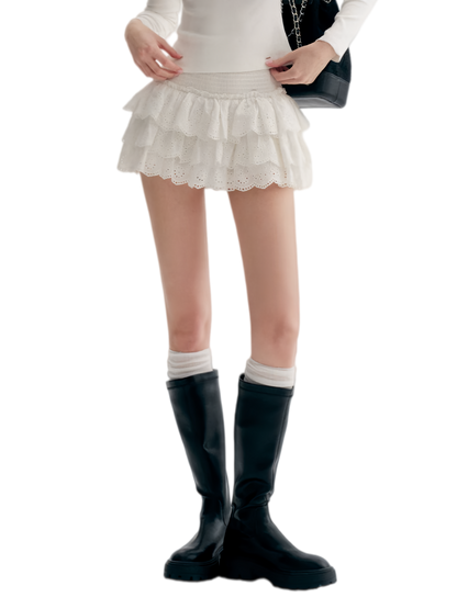 Kroche Lace Tiered Cake Skirt – view 2