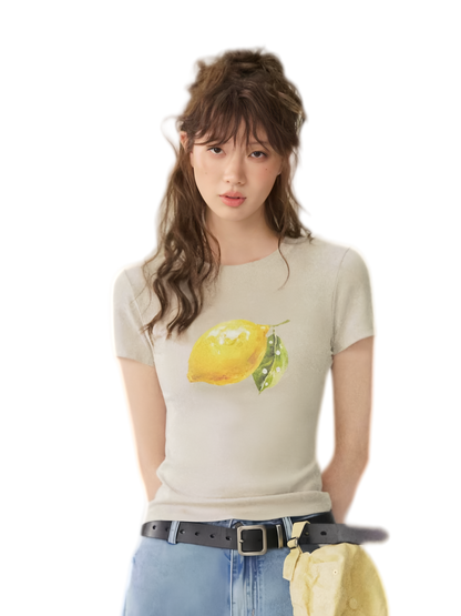 Summer Lemon Graphic Tee