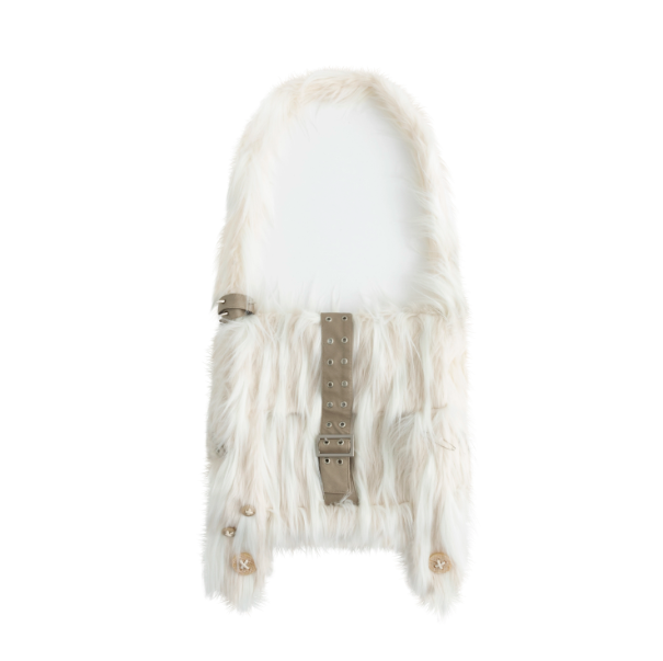 Furry Bunny Ear Crossbody Bag