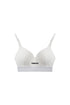 Cotton Push Up Plunge Bra In White - YJ1NGZYZJ? Official