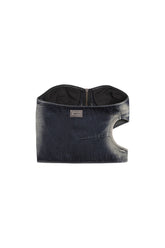 Cut-Out Denim Tube Top - YJ1NGZYZJ? Official
