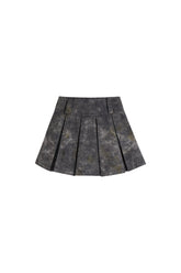 Denim Acid-Wash Skirt In Gray - YJ1NGZYZJ? Official