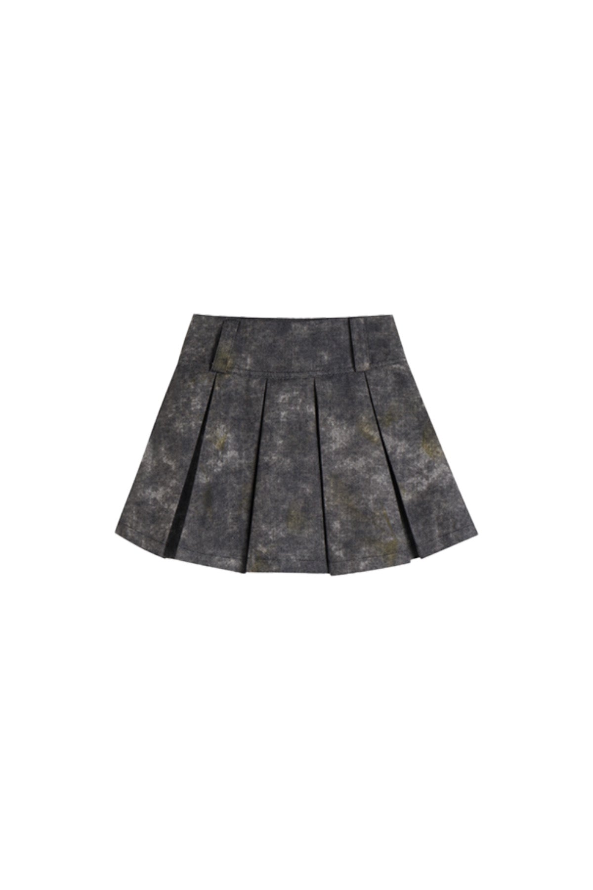 Denim Acid-Wash Skirt In Gray - YJ1NGZYZJ? Official