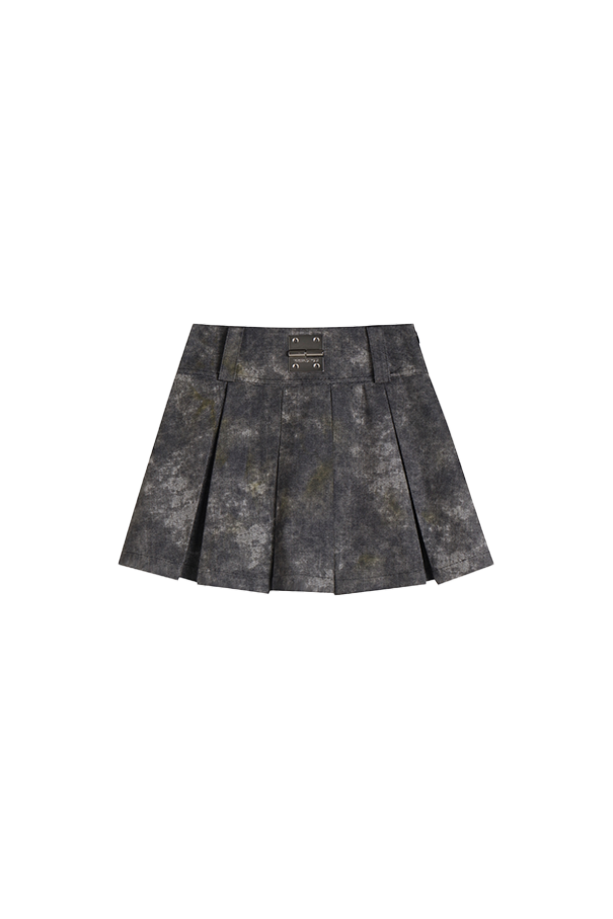 Denim Acid-Wash Skirt In Gray - YJ1NGZYZJ? Official