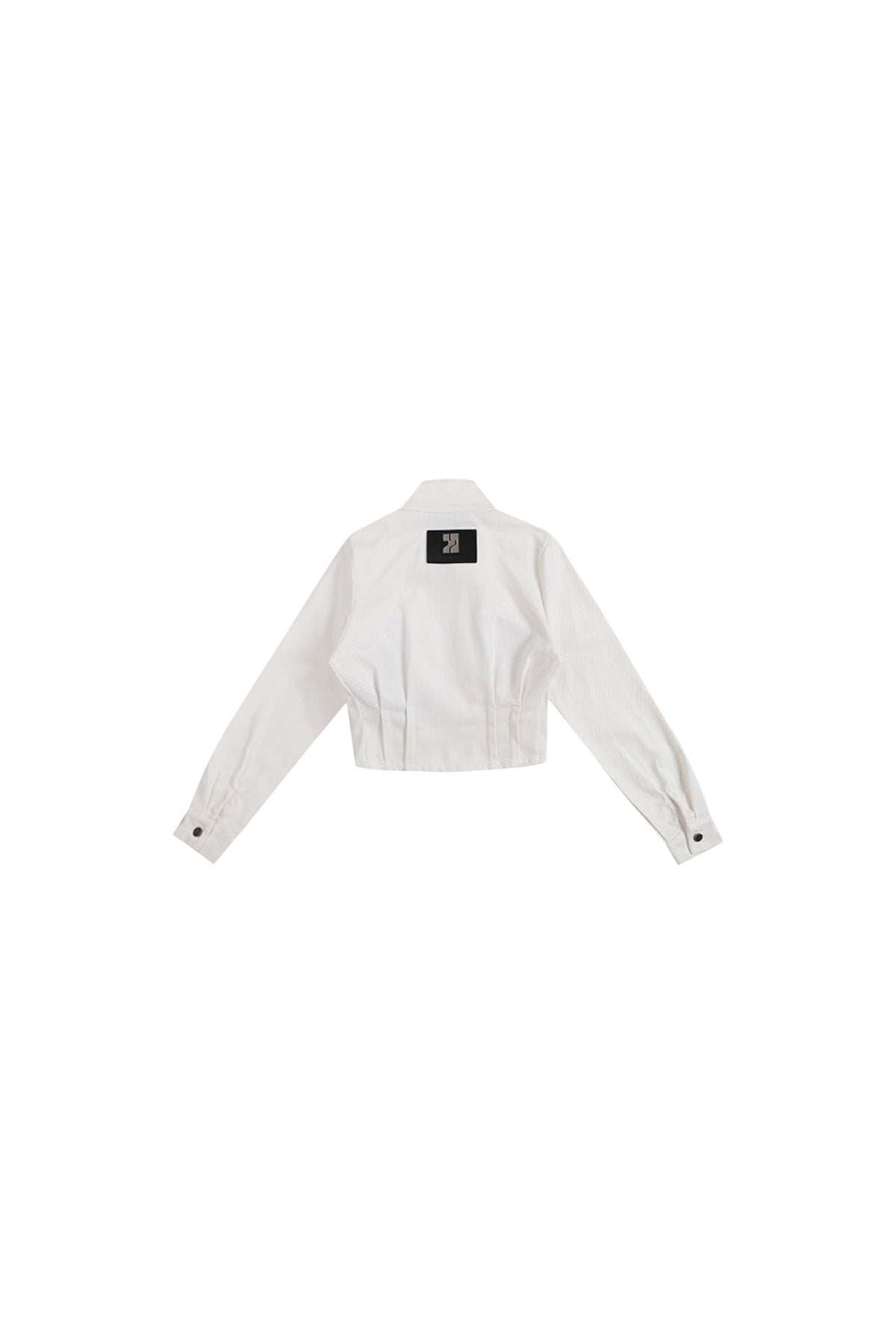 Denim Corset Jacket In White - YJ1NGZYZJ? Official