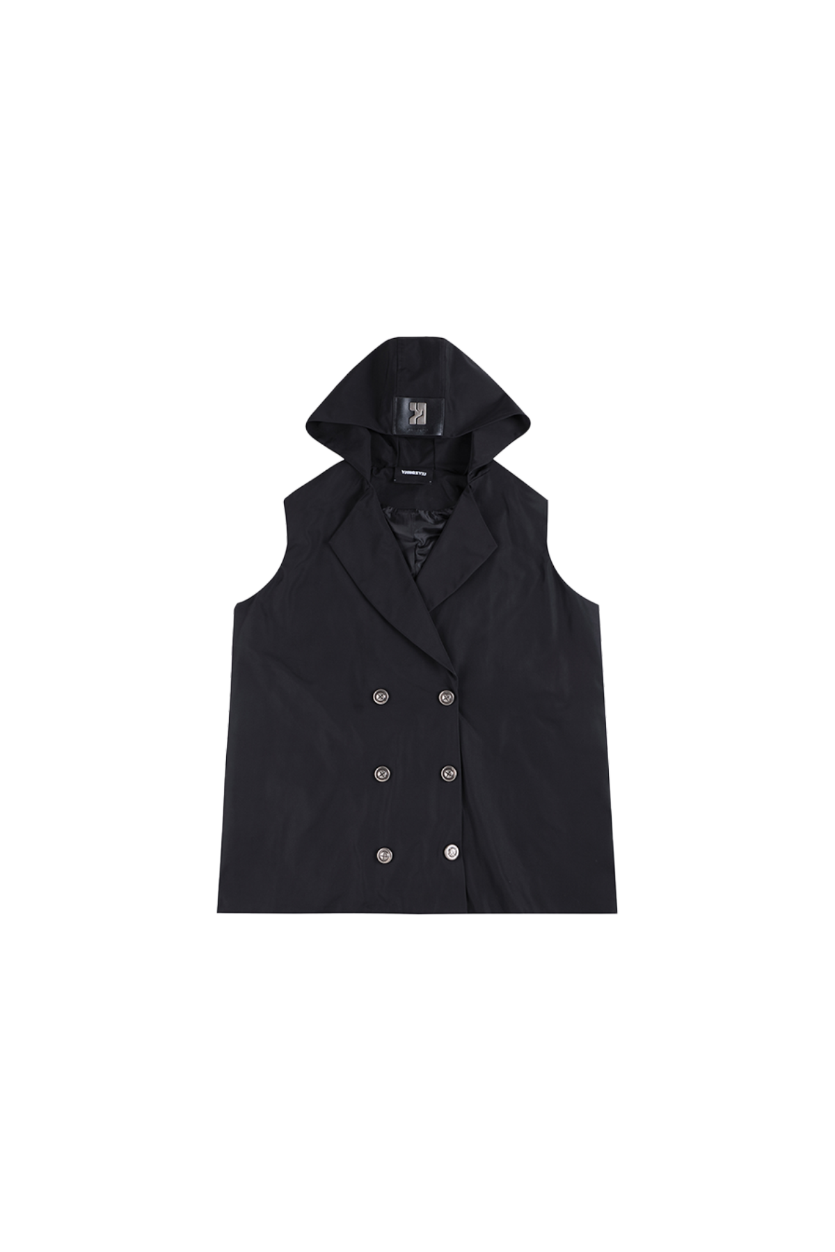 Hooded Double-Breasted Waistcoat - YJ1NGZYZJ? Official