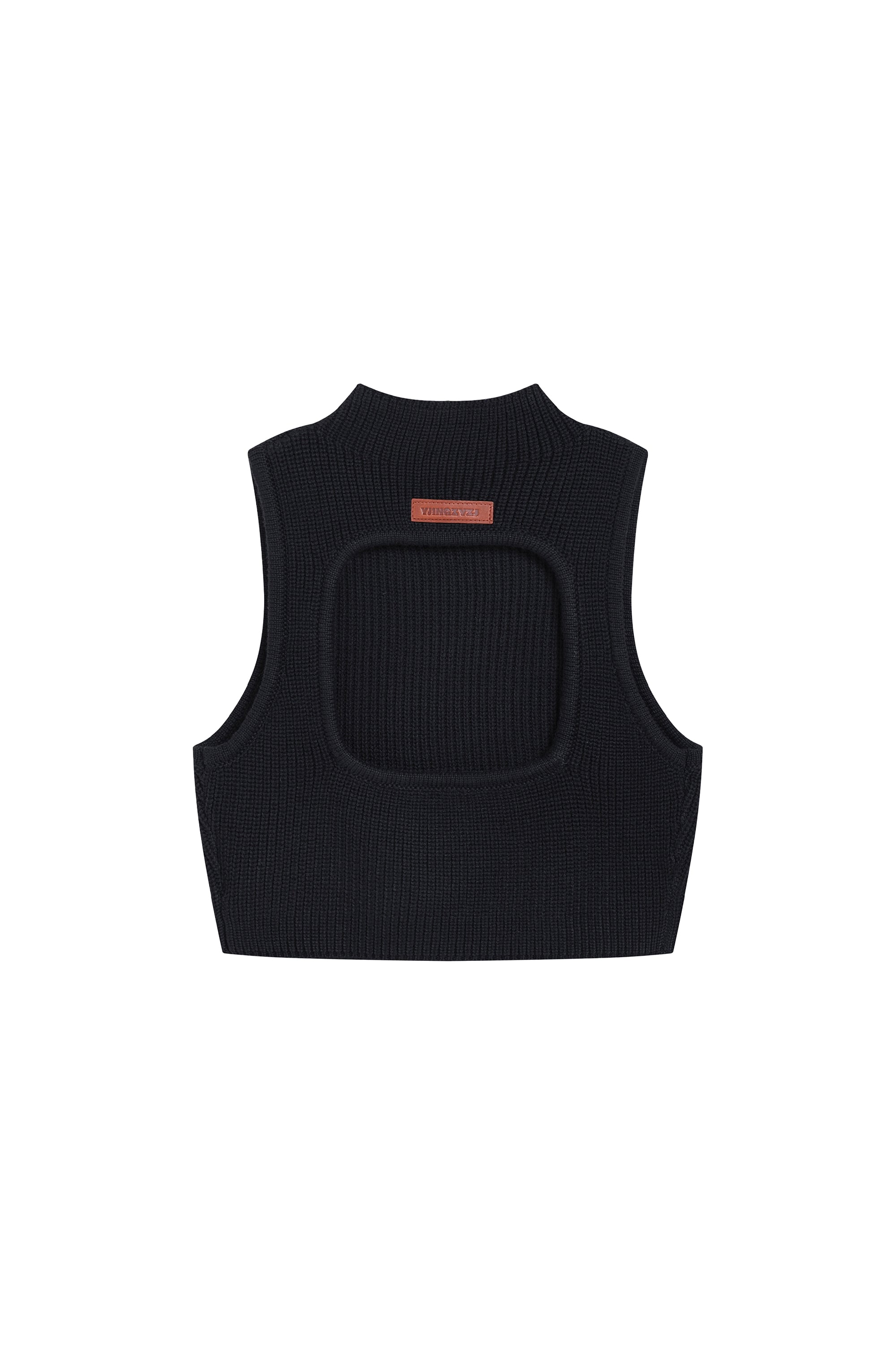 Knit Vest In Black - YJ1NGZYZJ? Official