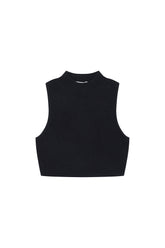 Knit Vest In Black - YJ1NGZYZJ? Official