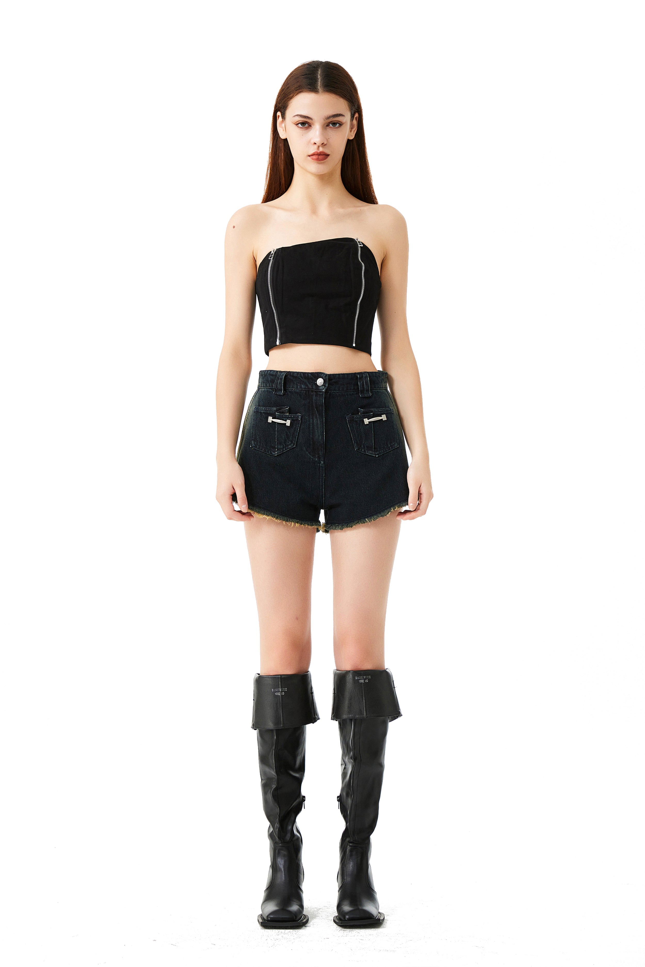 Laundry YJ-Handle Denim Shorts - YJ1NGZYZJ? Official