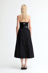 Nylon Halter Midi Dress - YJ1NGZYZJ? Official