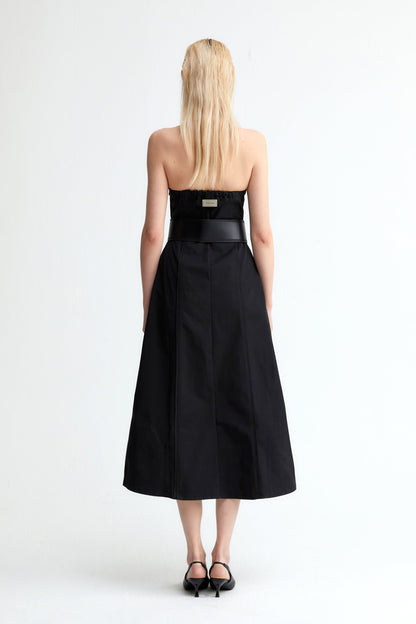 Nylon Halter Midi Dress - YJ1NGZYZJ? Official