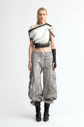 One Shoulder Knit Top In White - YJ1NGZYZJ? Official