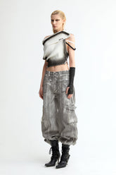One Shoulder Knit Top In White - YJ1NGZYZJ? Official