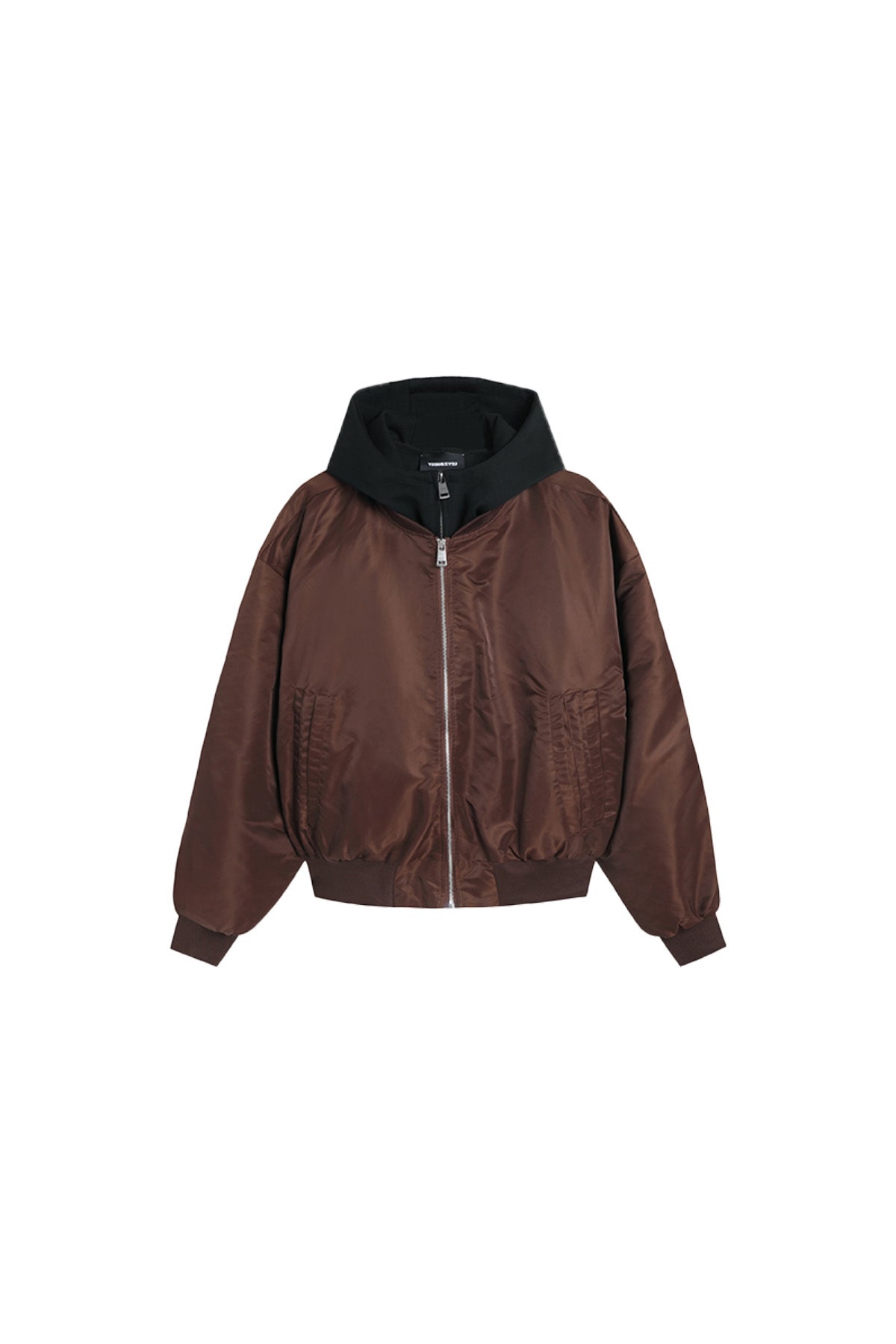 Oversized Bomber Jacket In Brown - YJ1NGZYZJ? Official