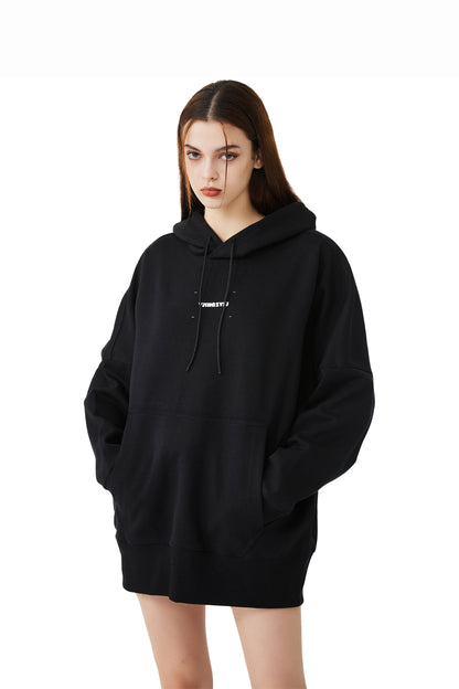 Printed Hoodie In Black - YJ1NGZYZJ? Official