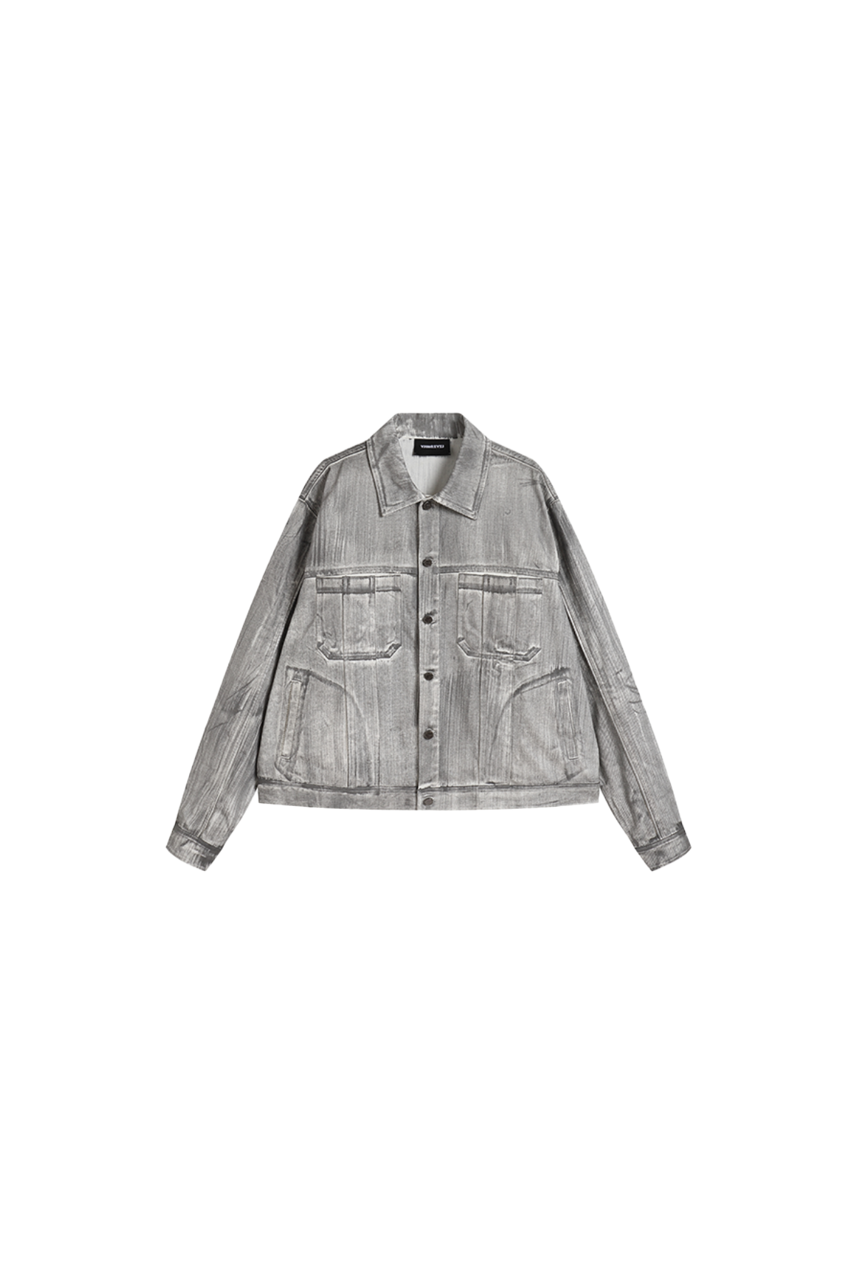 Scrawl Oversized Denim Jacket - YJ1NGZYZJ? Official