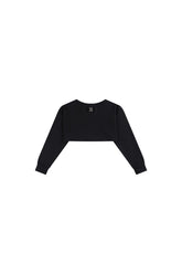 Scoop-Neck Cropped Jacket In Black - YJ1NGZYZJ? Official