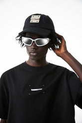 YJ-Hinge Cap In Black - YJ1NGZYZJ? Official