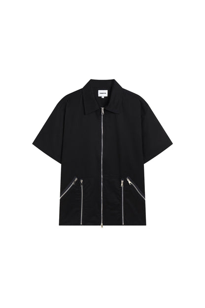 Zipper Short Sleeve