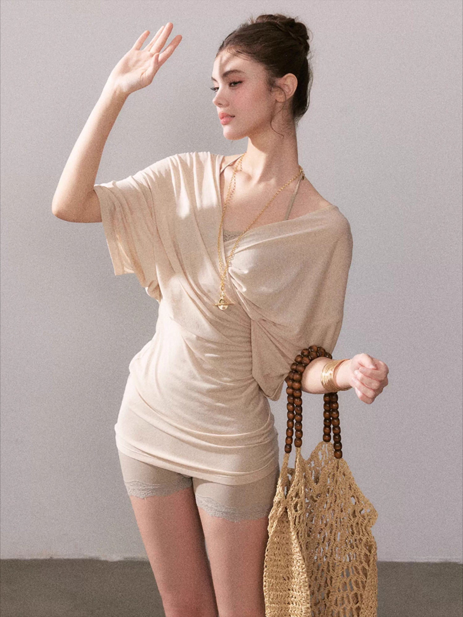 Sea Salt Breeze Lyocell Cooling Knit T-Shirt