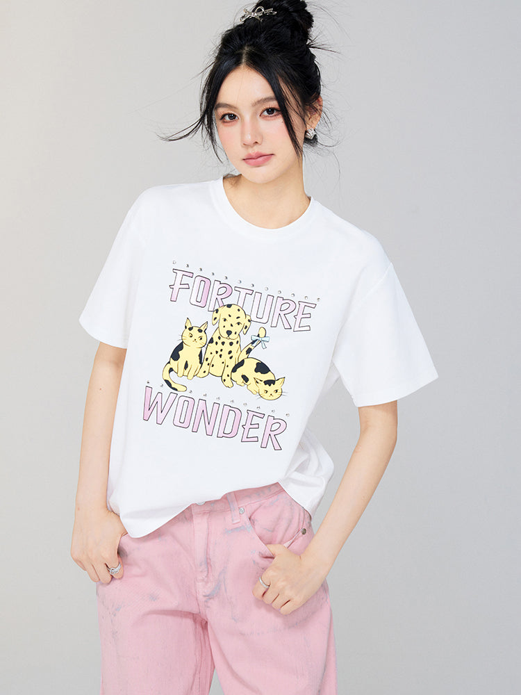 Animal - themed Breathable T - shirt