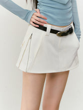 Casual Pencil Skirt with Double - Side Zippers - CHINASQUAD