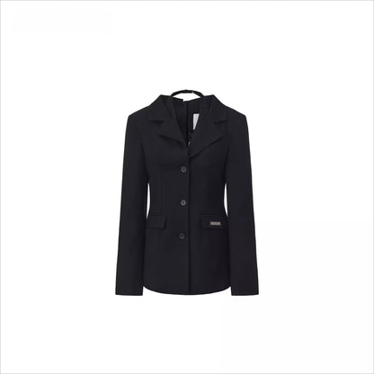 Vintage Layered Waist Blazer