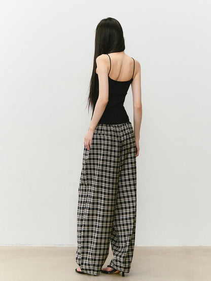 Button Lyocell Knit Tank Top